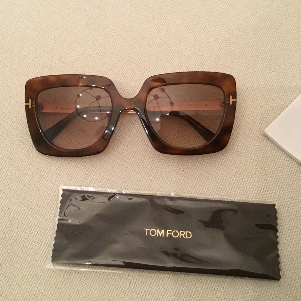 TOM FORD JASMINE SIZE 53 COLOR HAVANA   SUNGLASSES